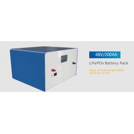 Blue Carbon UU 48V-200Ah LiFePO4 Battery Pack